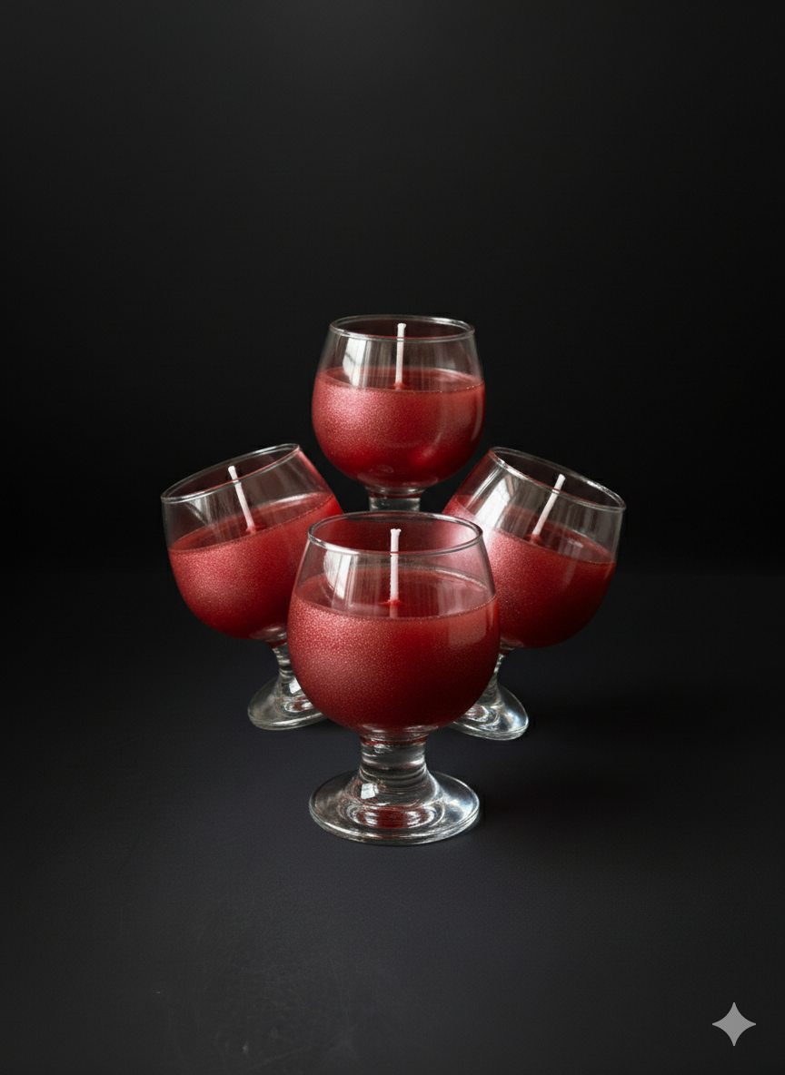 Merlot Scented Wine Glass